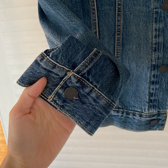 Levi Mens Denim Jacket - Picture 7 of 9